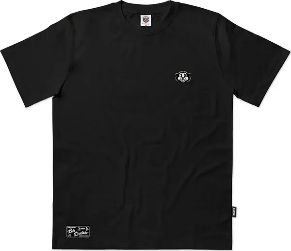 The Dudes The Dudes Little Bear Classic T-Shirt Heavyweight Black Мъже - Тениски The Dudes - Черен - 10054102-M - Size: M
