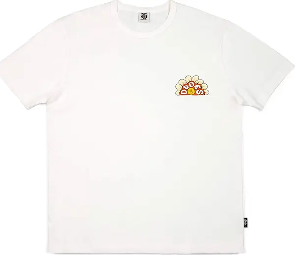The Dudes The Dudes Mid Summer Premium T-Shirt Off-White Мъже - Тениски The Dudes - Бял - 100529-SS24-L - Size: L
