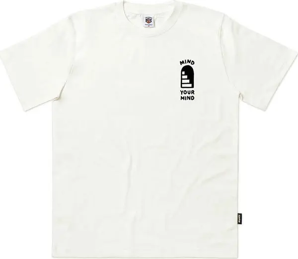 The Dudes The Dudes Mind Your Mind Classic T-Shirt Мъже - Тениски The Dudes - Бял - 10029029-L - Size: L