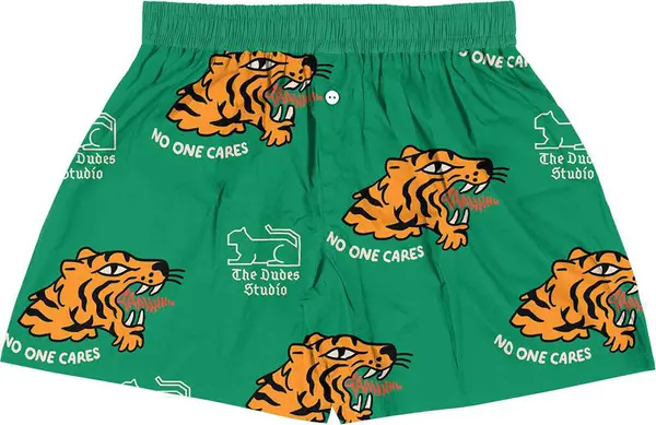 The Dudes The Dudes No one cares pattern Boxer Shorts Мъже - Бельо The Dudes - Многоцветен - 10057862-XL - Size: XL