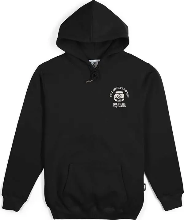 The Dudes The Dudes Ripped Seasonal Hoody Мъже - Суитшърти и блузи с качулка The Dudes - Черен - 10009602-M - Size: M