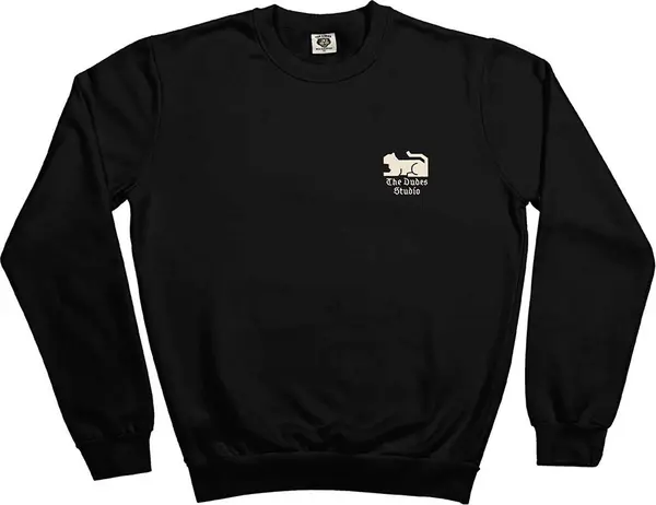 The Dudes The Dudes Studio Classic Sweatshirt Мъже - Суитшърти и блузи с качулка The Dudes - Черен - 10032002-XL - Size: XL
