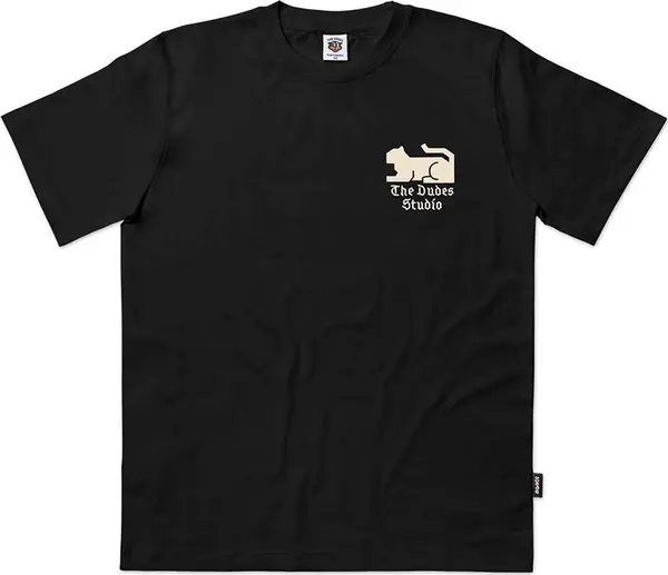 The Dudes The Dudes Studio Classic T-Shirt Мъже - Тениски The Dudes - Черен - 10023402-L - Size: L