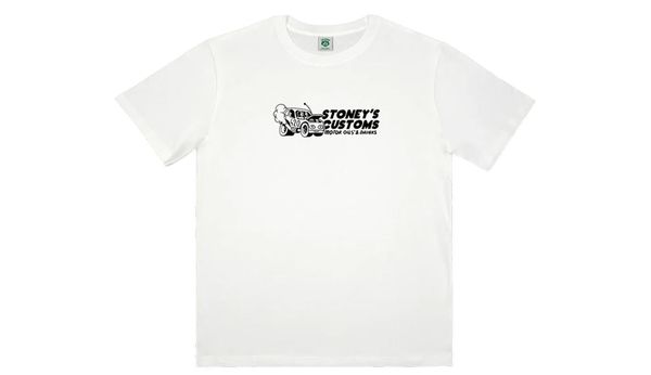 The Dudes The Dudes The Fixer Classic Premium T-Shirt Off-White