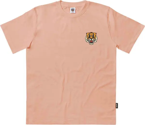 The Dudes The Dudes Tiger Bear Classic Premium T-Shirt Мъже - Тениски The Dudes - Розов - 10026686-XL - Size: XL