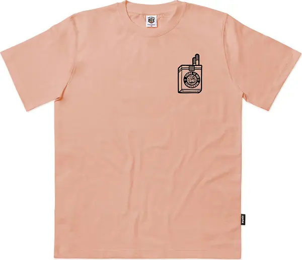 The Dudes The Dudes Too Short Smokes Classic T-Shirt Fraiche Peche Мъже - Тениски The Dudes - Оранжев - 10080586-M - Size: M