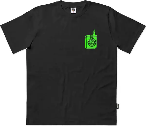The Dudes The Dudes Too Short Smokes Neon Classic T-Shirt Мъже - Тениски The Dudes - Черен - 10008302-L - Size: L
