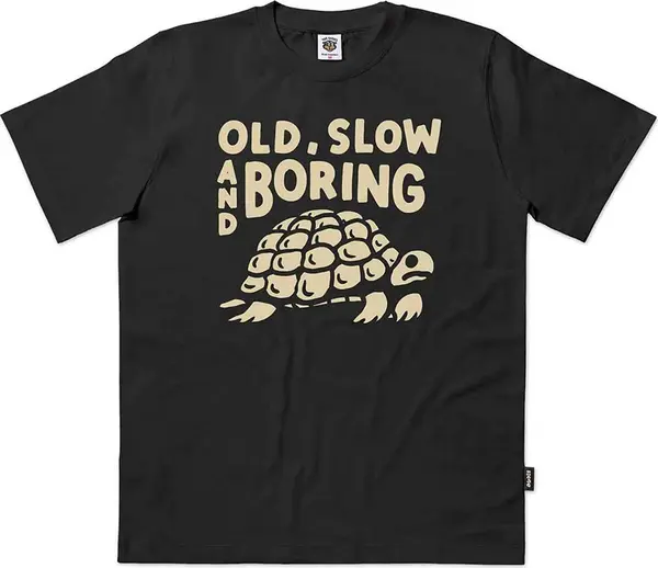 The Dudes The Dudes Tortoise Seasonal T-Shirt Мъже - Тениски The Dudes - Черен - 10008402-L - Size: L