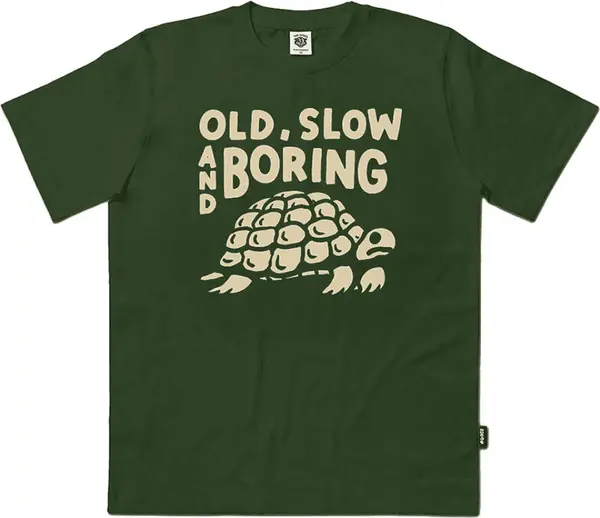 The Dudes The Dudes Tortoise Seasonal T-Shirt Мъже - Тениски The Dudes - Зелен - 10008512-M - Size: M