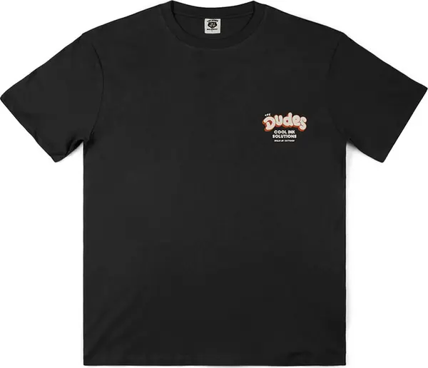 The Dudes The Dudes Walking Tattoo Black Мъже - Тениски The Dudes - Черен - 10013102-M - Size: M