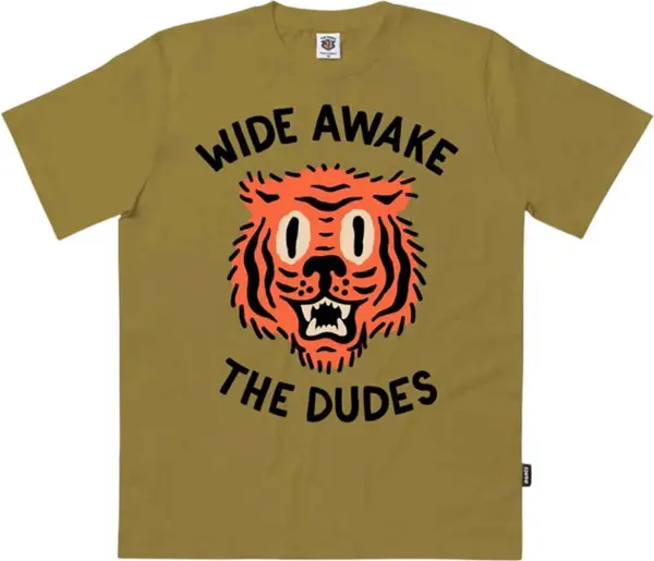 The Dudes The Dudes Wide Awake Classic T-Shirt Мъже - Тениски The Dudes - Кафяв - 10024983-M - Size: M