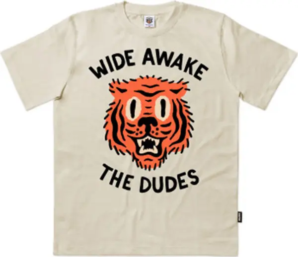 The Dudes The Dudes Wide Awake Classic T-Shirt Мъже - Тениски The Dudes - Светло кафяв - 10025067-L - Size: L