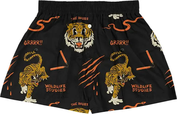 The Dudes The Dudes Wildlife Studies Boxer Shorts Мъже - Бельо The Dudes - Многоцветен - 10057962-M - Size: M