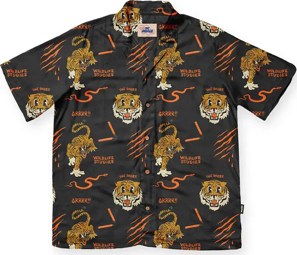 The Dudes The Dudes Wildlife Studies Hawaiian Shirt Мъже - Риза The Dudes - Многоцветен - 10036362-M - Size: M