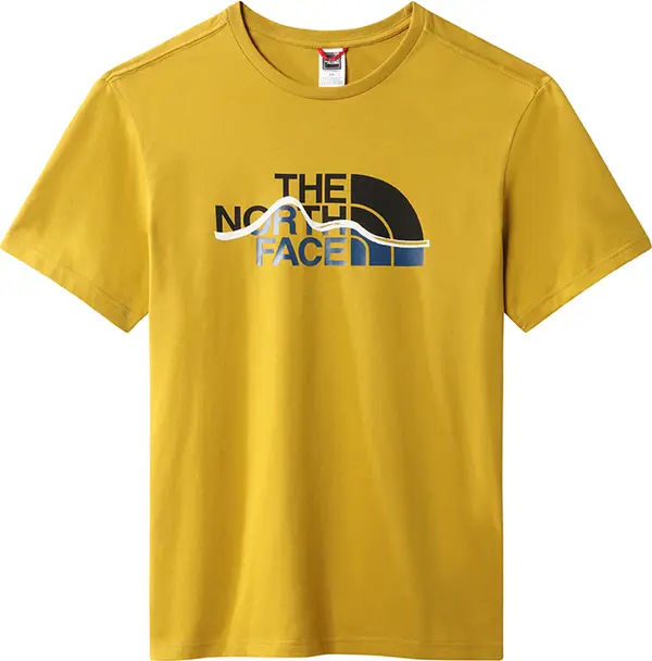 The North Face The North Face M Mountain Line T-shirt Мъже - Тениски The North Face - Жълт - NF0A7X1N76S-S - Size: S