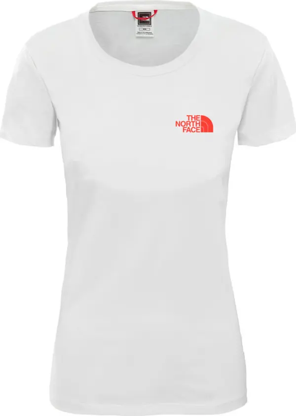 The North Face The North Face W Bf Red Box Tee Жени - Тениски The North Face - Бял - NF0A4M5QZW2-XS - Size: XS