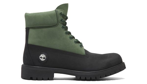 Timberland Timberland 6 In Premium WP Boot Black Nubuck Green