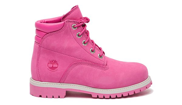 Timberland Timberland 6 In Premium WP Boot Junior Pink Nubuck