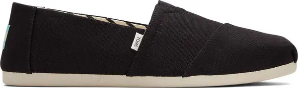 Toms Toms Alpargata BLack Recycled Cotton Canvas Мъже - Спортни обувки Toms - Черен - 10017676-12 - Size: 12