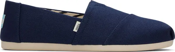 Toms Toms Alpargata Navy Recycled Cotton Canvas Жени - Спортни обувки Toms - Син - 10017712-4 - Size: 4