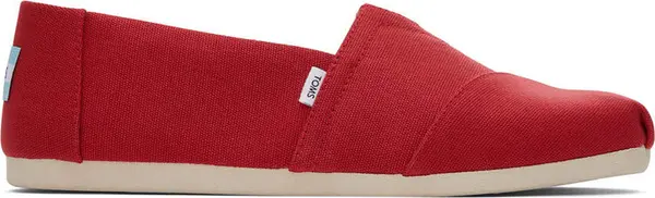 Toms Toms Alpargata Recycled Cotton Canvas Мъже - Спортни обувки Toms - Червен - 10017665-9.5 - Size: 9.5
