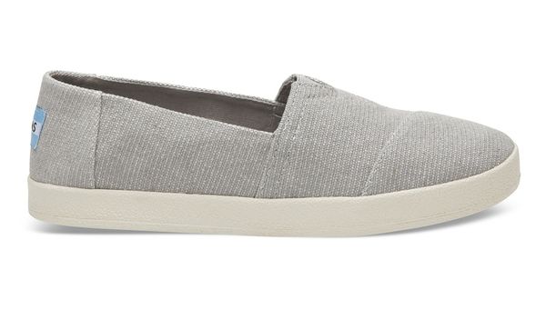 Toms Toms Drizzle Grey Heavy Canvas