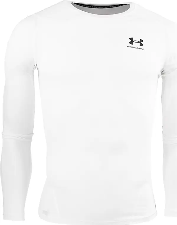 Under Armour Under Armour HG Armour Comp LS Мъже - Бельо Under Armour - Бял - 1361524-100-S - Size: S
