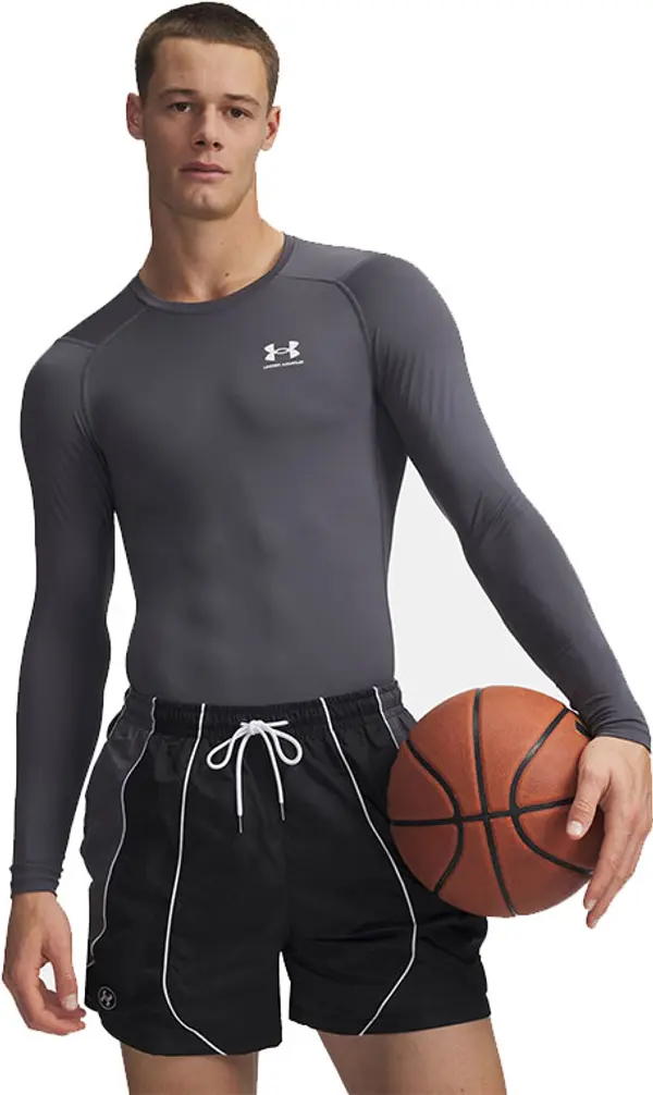 Under Armour Under Armour HG Armour Comp LS Мъже - Бельо Under Armour - Сив - 1361524-025-M - Size: M