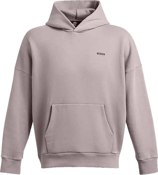 Under Armour Under Armour M Icon Heavyweight Fleece Wash Oversized Hoodie Мъже - Суитшърти и блузи с качулка Under Armour - Лилав - 1386552-015-M - Size: M