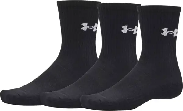 Under Armour Under Armour Performance Cotton 3p Crw Unisex - Чорапи Under Armour - Черен - 6009685-008-7.5-11.5 - Size: 7.5-11.5