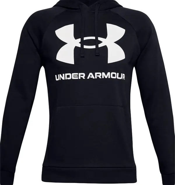 Under Armour Under Armour Rival Fleece Big Logo Hoodie Мъже - Суитшърти и блузи с качулка Under Armour - Черен - 1357093-001-M - Size: M