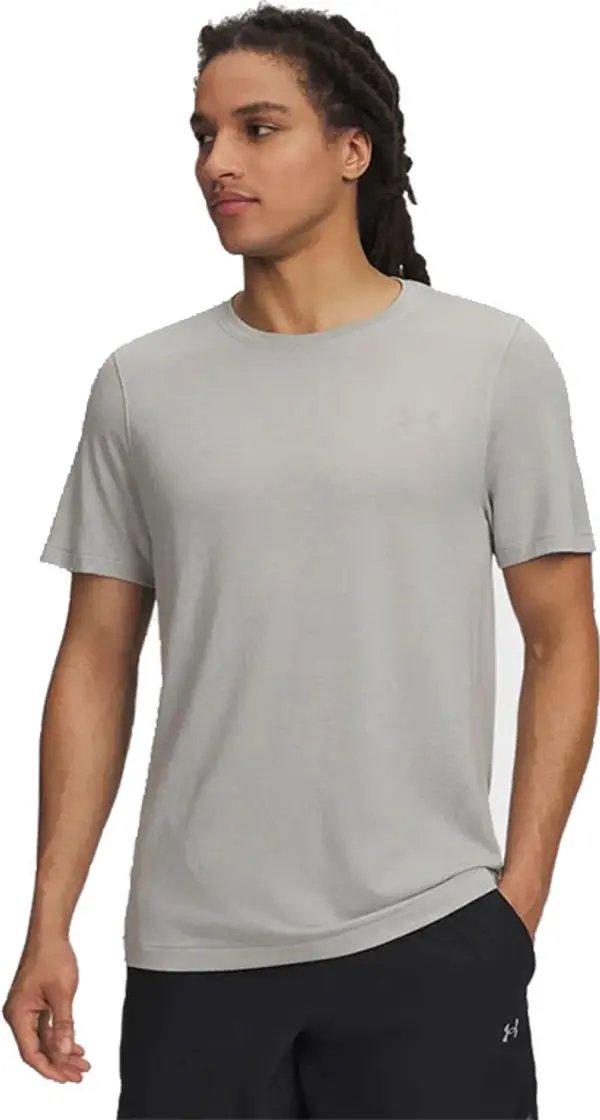 Under Armour Under Armour UA Wool Run SS Мъже - Тениски Under Armour - Сив - 6009520-069-M - Size: M