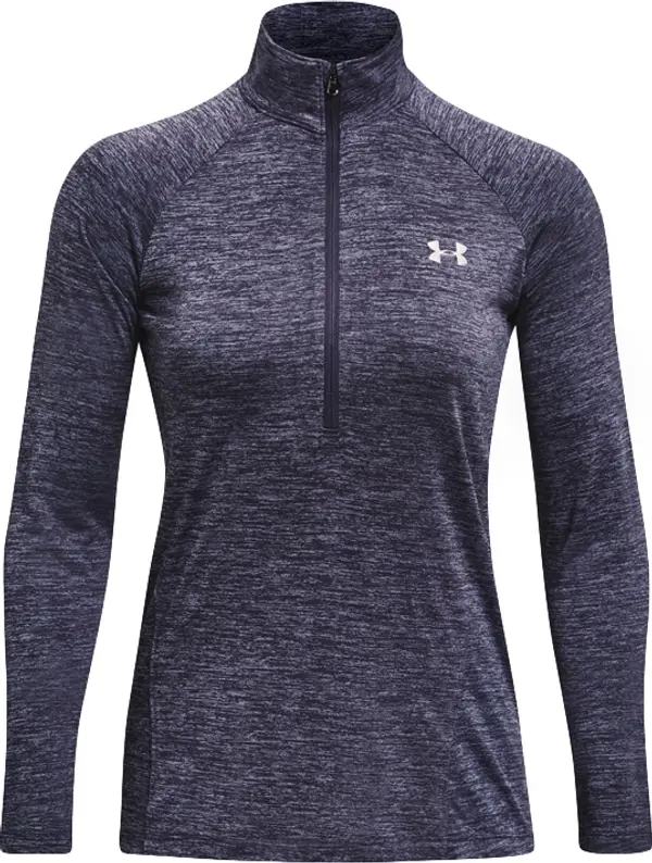 Under Armour Under Armour W Tech Twist ½ Zip Жени - Суитшърти и блузи с качулка Under Armour - Лилав - 1320128-558-XS - Size: XS