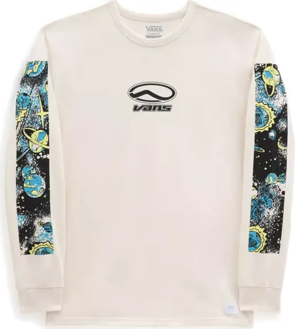 Vans Vans Anaheim Space Galaxy L/S Мъже - Тениски Vans - Бял - VN0007VD3KS-XL - Size: XL