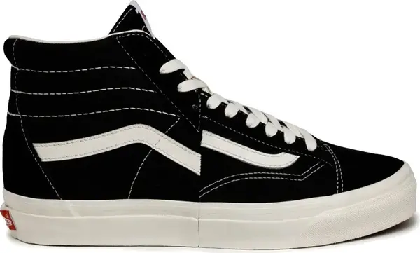 Vans Vans Clash The Wall LX Suede/ Canvas Black/White Мъже - Спортни обувки Vans - Черен - VN000CNKBA2-10.5 - Size: 10.5