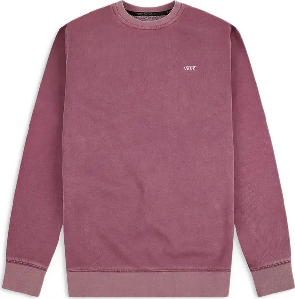 Vans Vans ComfyCush Washed Crewneck Мъже - Суитшърти и блузи с качулка Vans - Бордо - VN00062TFWA1-S - Size: S