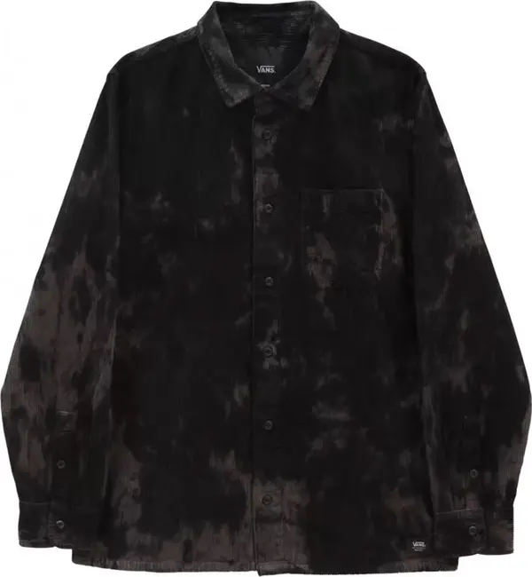 Vans Vans Garnett Plymouth L/S Woven Shirt Black Unisex - Риза Vans - Черен - VN0A7SEGHR0-XL - Size: XL
