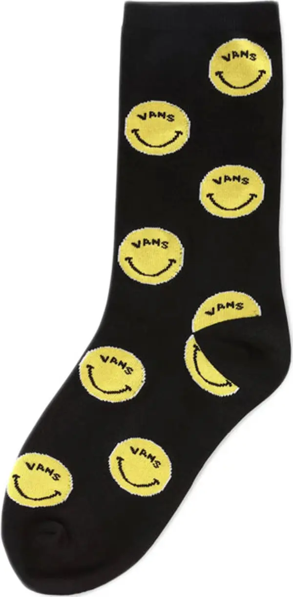 Vans Vans Girl Gang Crew Socks Жени - Чорапи Vans - Черен - VN0A49ZDFU4-4-7 - Size: 4-7
