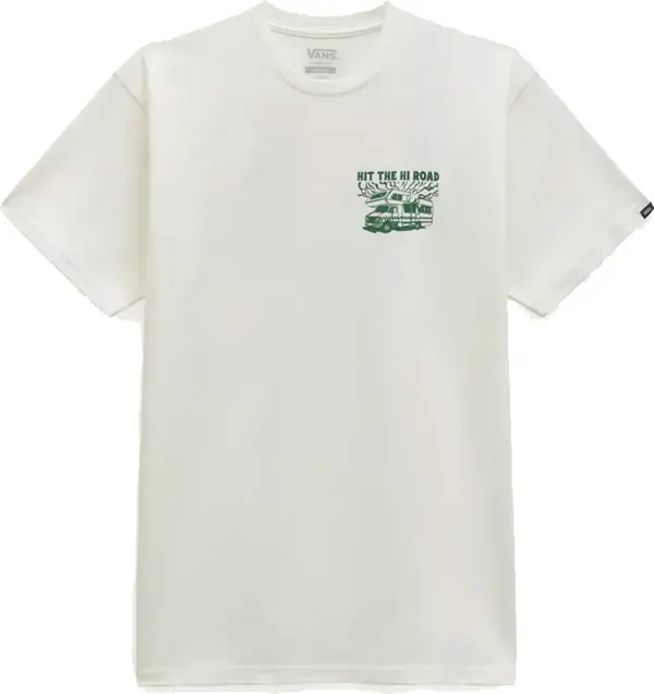 Vans Vans Hi Road RV T-shirt Мъже - Тениски Vans - Бял - VN000F3EFS8-L - Size: L