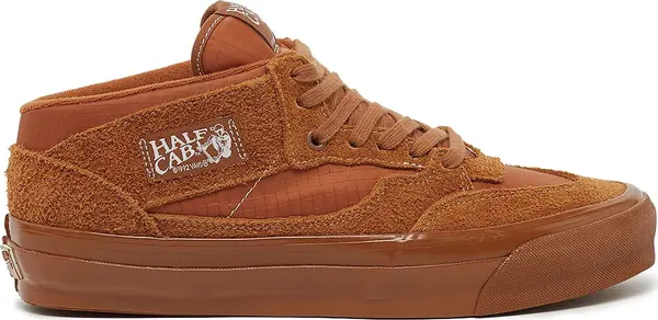 Vans Vans LX Half Cab Reissue 33 Hairy Suede Ginger Мъже - Спортни обувки Vans - Оранжев - VN000CXJDDQ1-7.5 - Size: 7.5