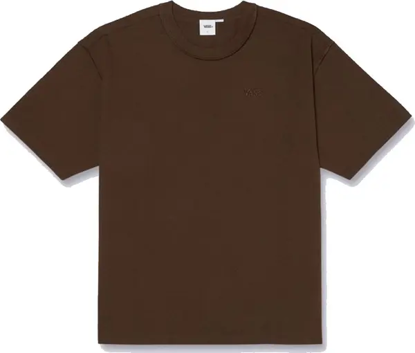 Vans Vans LX Premium SS Tshirt Demitasse Мъже - Тениски Vans - Кафяв - VN000GBY3N1-M - Size: M