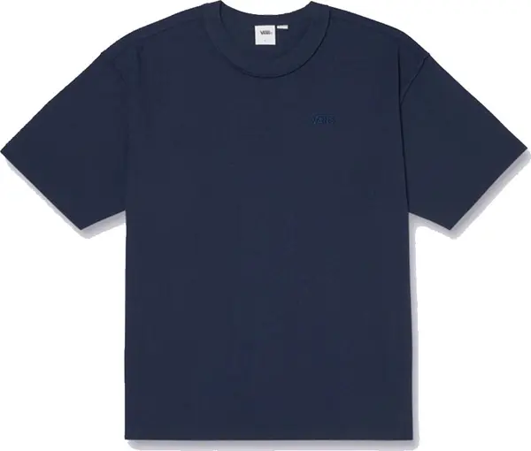 Vans Vans LX Premium SS Tshirt Dress Blue Мъже - Тениски Vans - Син - VN000GBYLKZ-M - Size: M