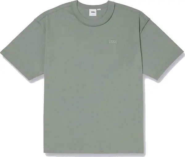 Vans Vans LX Premium SS Tshirt Sea Spray Мъже - Тениски Vans - Зелен - VN000GBYE8A-L - Size: L