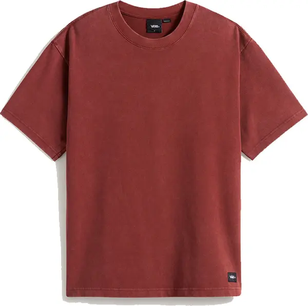 Vans Vans LX SS Tee Мъже - Тениски Vans - Червен - VN000PFJNB3-S - Size: S