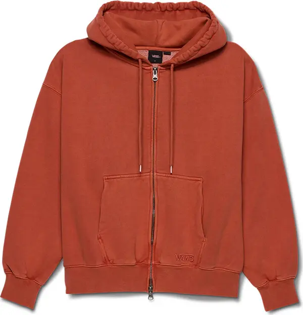 Vans Vans LX Zip Hoodie Мъже - Суитшърти и блузи с качулка Vans - Оранжев - VN000P98Y7X-XL - Size: XL
