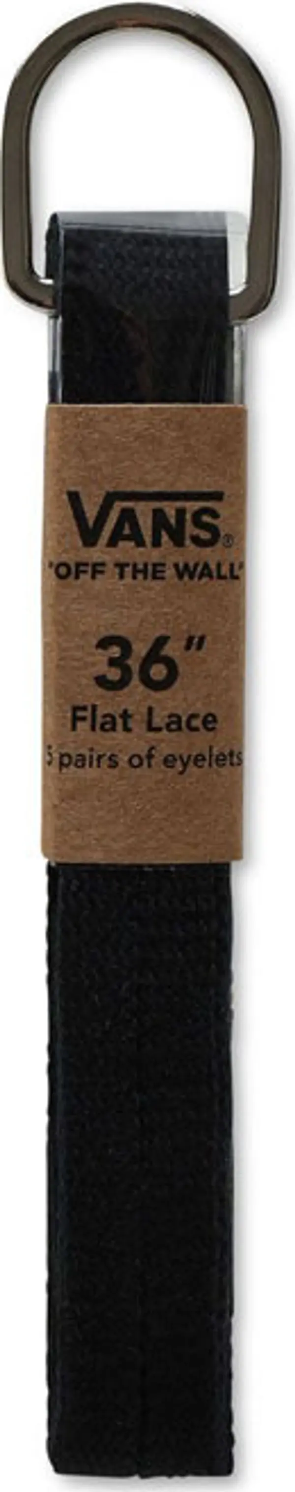 Vans Vans MN Laces Black 36" Unisex - Връзки за обувки Vans - Черен - VN000XZYBLK-One-size - Size: One size