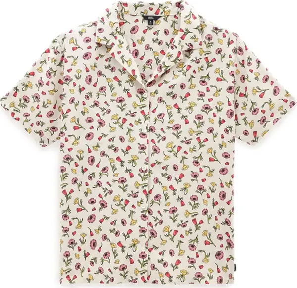 Vans Vans Off The Wall Wyld Printed Top Жени - Риза Vans - Многоцветен - VN0A7RMKFS8-S - Size: S