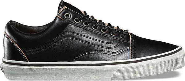 Vans Vans Old Skool All Black Leather Unisex - Спортни обувки Vans - Черен - VA38G1OE6-3.5UK - Size: 3.5