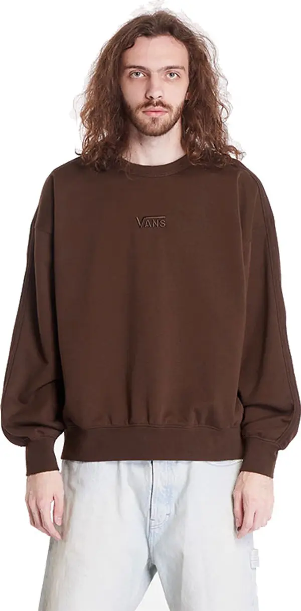 Vans Vans Premium Crew Fleece Demitasse Мъже - Суитшърти и блузи с качулка Vans - Кафяв - VN000GBW3N1-XL - Size: XL