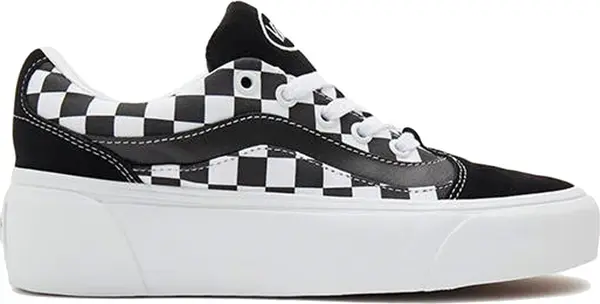 Vans Vans Shape Ni Checkerboard Unisex - Спортни обувки Vans - Черен - VN0A4UVLA0X-4 - Size: 4